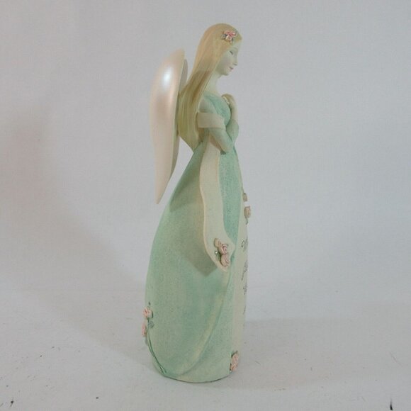 Lenox Angel of Faith Sentiment Collection 9" Resin Figurine - Picture 4 of 8